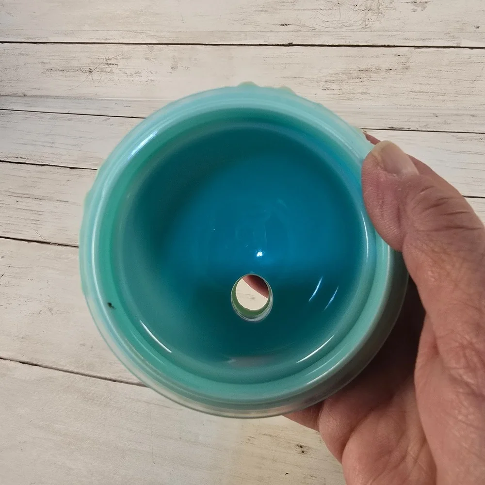 Teal‎ Blue Ice Cream Sundae Mermaid Tail Acrylic Double Wall Tumbler with Straw
